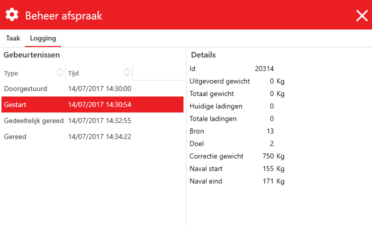 scheduling-item-logging-nl